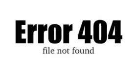 exemple erreur 404