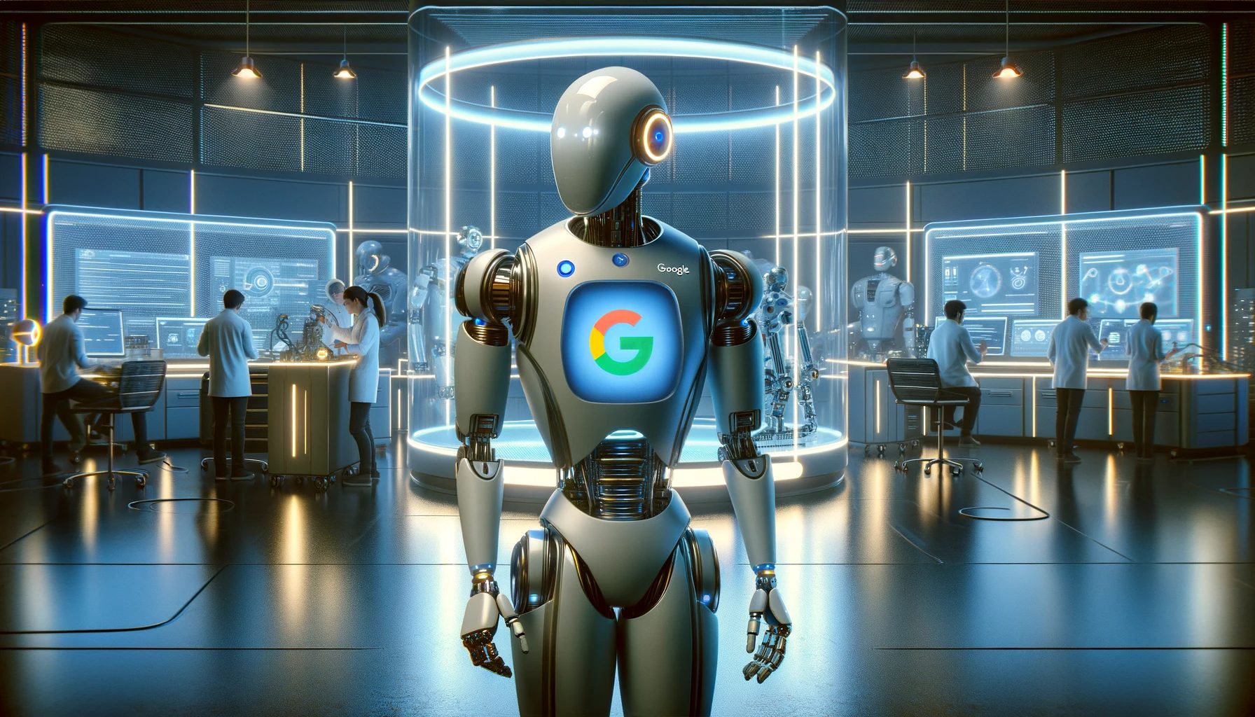 Google SGE robot