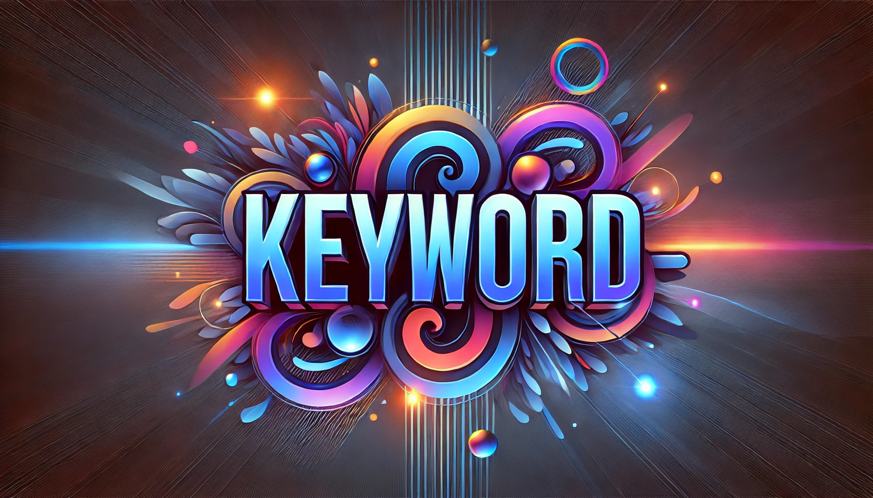 Image avec écrit "Keyword"