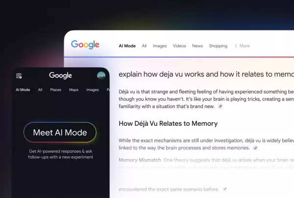 Interface AI Mode