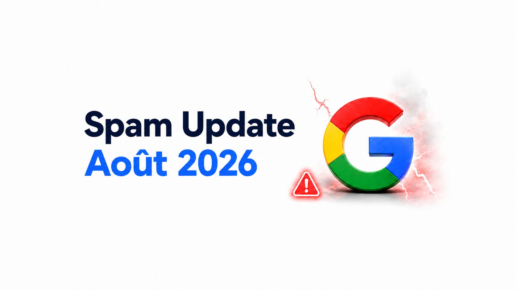 Google August 2026 Spam Update Image illustrant une spam update